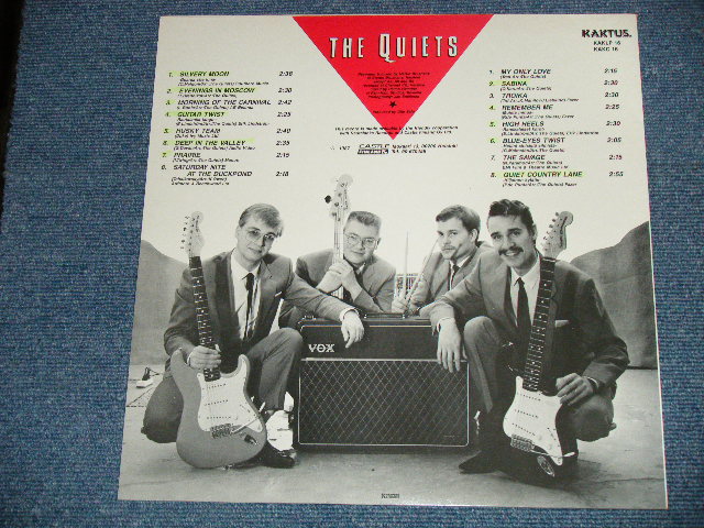 画像: The QUIETS - 16 GUITAR INSTRUMENTALS (Ex+++/MINT-) / 1987 FINLAND ORIGINAL Used LP 