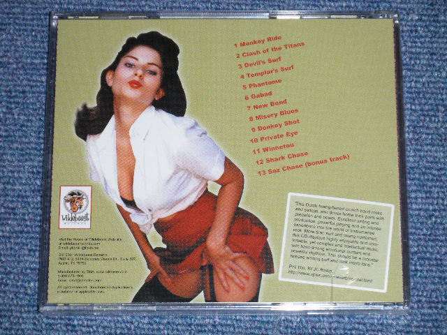 画像: The LONGHORN DEVILS  -  SPITFIRE BAR-BEE( WILD SURF INST/NEO-GARAGE INST.) .. (SEALED) / 2001 US AMERICA ORIGINAL   "BRAND NEW Sealed" CD 