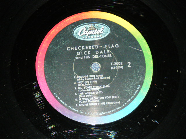 画像: DICK DALE & HIS DEL-TONES -  CHECKERED FLAG  ( Ex+/Ex+  Looks:Ex- )  / 1963 US AMERICA ORIGINAL MONO Used LP  