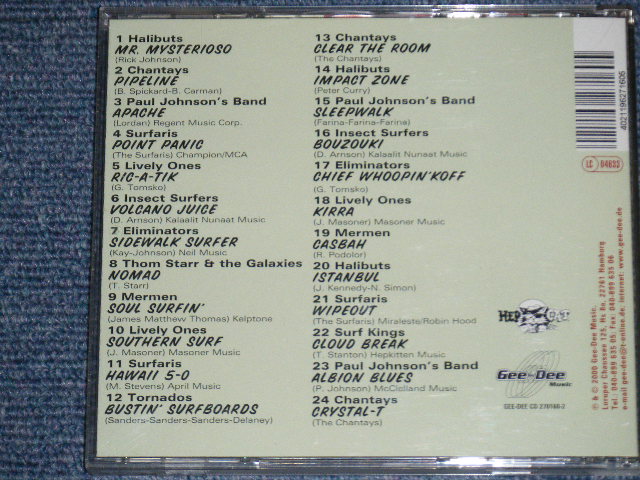 画像: V.A OMNIBUS (HALIBUTS,CHANTAYS,PAUL JOHNSON'S BAND,SURFARIS,LIVELY ONES,INSECT SURFERS,ELIMINATORS,THOM STARR & The GALAXIES,MERMEN,TORNADOS,SURF KINGS ) - SURF BATTLE AT REDONDO BEACH ( NEW )   / 2000 GERMANY ORIGINAL  "BRAND NEW"   CD