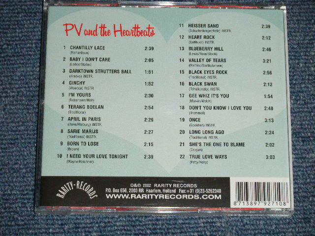 画像: PV and the HEARTBEATS - PV and the HEARTBEATS ( INST + R&R Vocal ) ( MINT/MINT)  / 2002 HOLLAND  Used CD