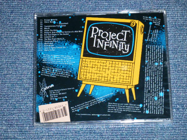 画像: MAN OR ASTRO-MAN  - PROJECT INFINITY (SEALED)  / 1995 US AMERICA ORIGINAL "BRAND NEW SEALED"  CD