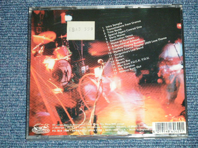 画像: MAN OR ASTRO-MAN  - LIVE TRANSMISSIONS FROM URANUS!!  (MINT-/MINT )  / 1995 UK ENGLAND  ORIGINAL Used  CD