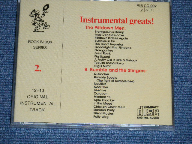 画像: PILTDOWN MEN / B.BUMBLE & The STINGERS ( All Songs Plays DRUMER : EARL PARMER ) - INSTRUMENTAL GREATS! (SEALED)  / 1994? HUNGARY ORIGINAL "BRAND NEW SEALED"  CD