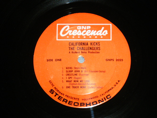 画像: THE CHALLENGERS  - CALIFORNIA KICKS ( Ex+++/MINT- : BB )  / 1966 US AMERICA ORIGINAL STEREO Used LP 