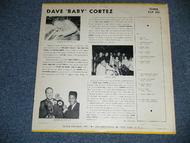 画像: DAVE "BABY" CORTEZ - THE HAPPY ORGAN (Ex++/MINT-) / 1959 US AMERICA ORIGINAL STEREO Used LP 