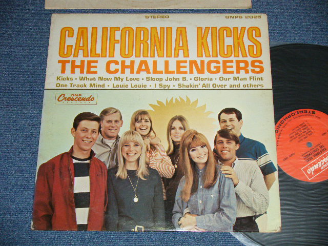 画像1: THE CHALLENGERS  - CALIFORNIA KICKS ( Ex/Ex++ )  / 1966 US AMERICA ORIGINAL STEREO Used LP 