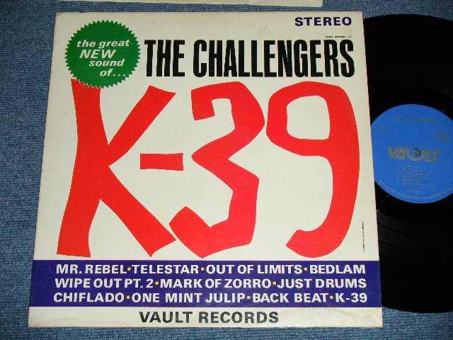 画像1: THE CHALLENGERS  - K-39 ( Ex++/Ex+++ )  / 1964 US AMERICA ORIGINAL STEREO  Used  LP 