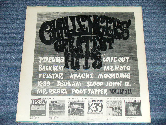 画像: THE CHALLENGERS  - GREATEST HITS ( Ex++/Ex++ )  / 1967 US AMERICA ORIGINAL MONO Used  LP 