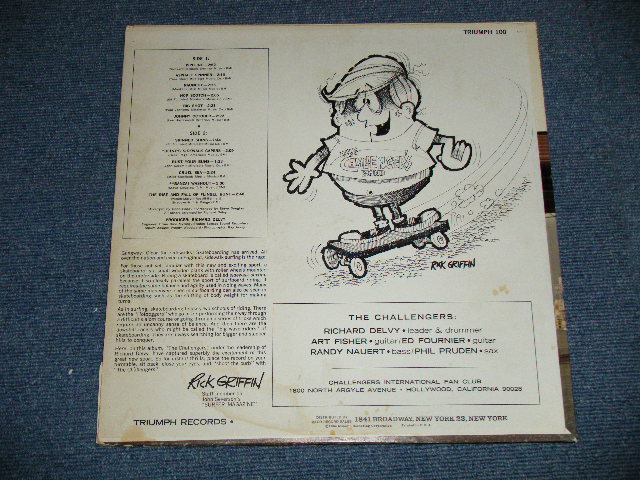 画像: THE CHALLENGERS  - GO SIDEWALK SURFING! ( Ex++/Ex+++ : EDSP,STAPLE HOLE)  / 1965 US AMERICA ORIGINAL MONO Used  LP 