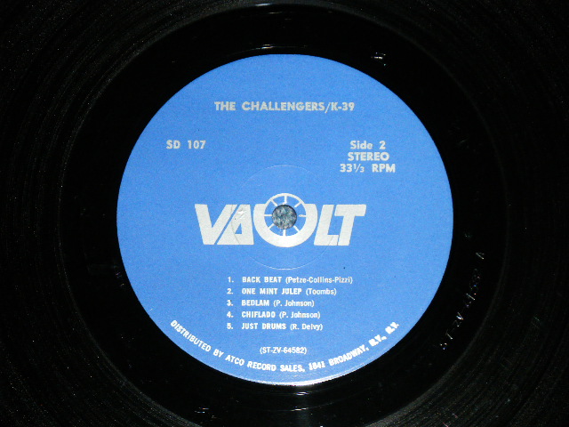 画像: THE CHALLENGERS  - K-39 ( Ex++/Ex+++ )  / 1964 US AMERICA ORIGINAL STEREO  Used  LP 
