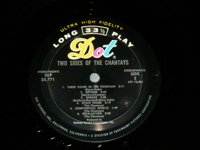 画像: THE CHANTAYS - TWO SIDE OF (Ex/Ex+++ : EDSP ) / 1966 US AMERICA ORIGINAL STEREO Used LP 