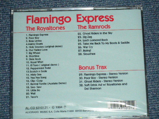 画像: The ROYALTONES - FLAMINGO EXPRESS  (SEALED)  / 1994 SPAIN ORIGINAL "BRAND NEW SEALED"  CD