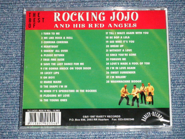 画像: ROCKING JOJO and His RED ANGELS - THE BEST OF  (SEALED)  / 1997 HOLLAND "BRAND NEW SEALED"  CD