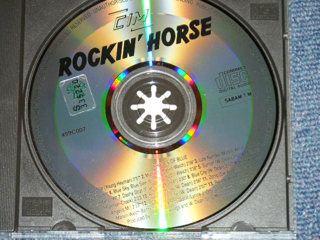 画像: ROCKIN' HORSE - SHADES OF BLUE (MINT/MINT)  / 1995?  HOLLAND  ORIGINAL Used CD