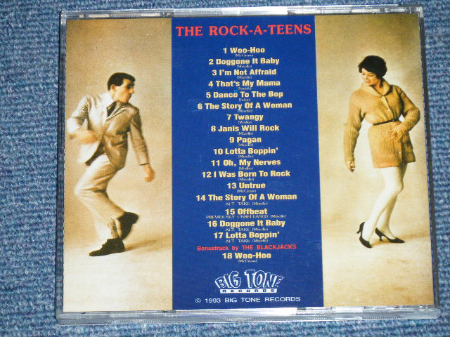 画像: The ROCK-A-TEENS - WOO-HOO   ( NEW  )  /  1993 ORIGINAL "BRAND NEW"  CD