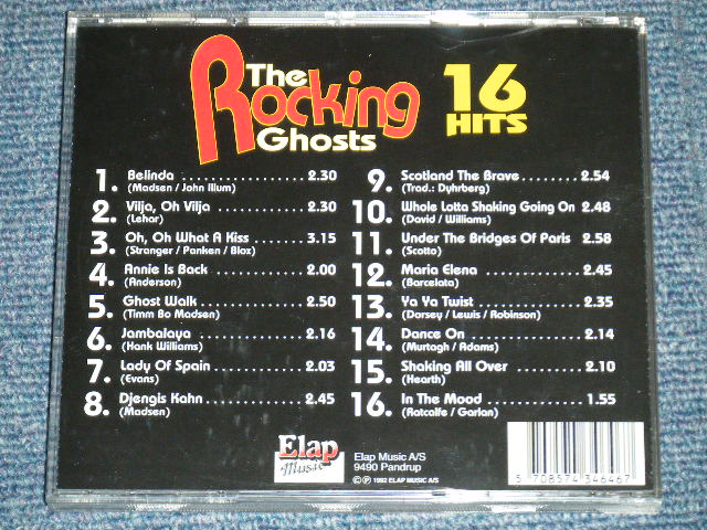 画像: The ROCKIN'G GHOSTS - 16 HITS ( NEW  )  /  1992 EEC  ORIGINAL "BRAND NEW"  CD