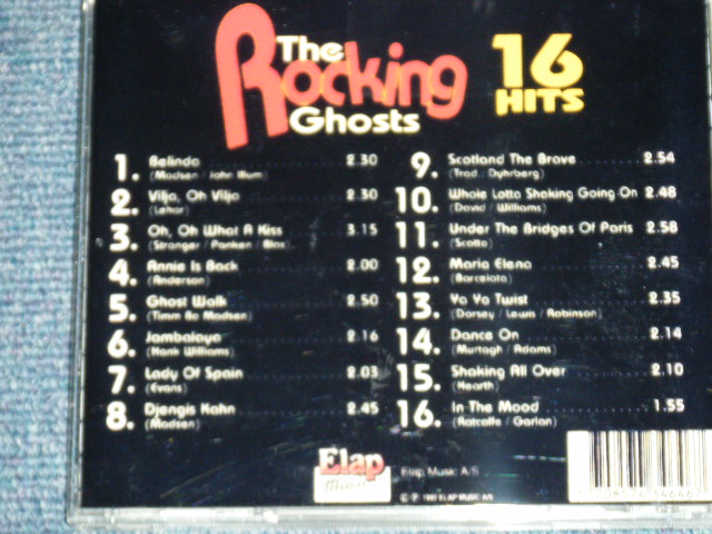 画像: The ROCKIN'G GHOSTS - 16 HITS ( MINT/MINT )   /  1992 EEC  ORIGINAL Used CD