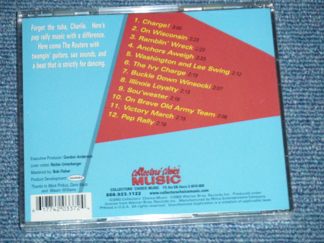 画像: The ROUTERS - CHARGE! (STRAIGHT REISSUE) ( SEALED  )  /  2003 US AMERICA   ORIGINAL "BRAND NEW SEALED"  CD 
