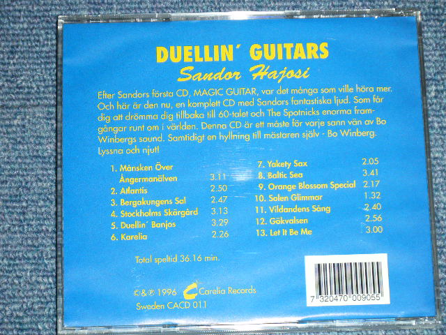 画像: SANDOR HAJOSI - DUELLIN' GUITARS  ( MINT/MINT  )  / 1996 SWEDEN  ORIGINAL Used  CD