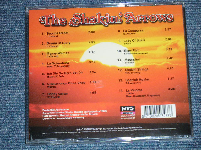 画像: The SHAKIN' ARROWS - SHAKIN' STRINGS : 14 GOLDEN GUITAR GREATEST ( NEW )  / 1998 EUROPE ORIGINAL "BRAND NEW" CD