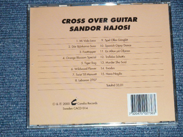 画像: SANDOR HAJOSI - CROSS OVER GUITAR ( MINT-/MINT  )  / 2000 SWEDEN  ORIGINAL Used  CD