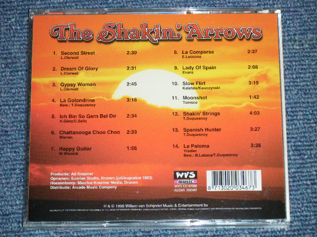 画像: The SHAKIN' ARROWS - SHAKIN' STRINGS : 14 GOLDEN GUITAR GREATEST (MINT-/MINT )  / 1998 EUROPE ORIGINAL Used CD