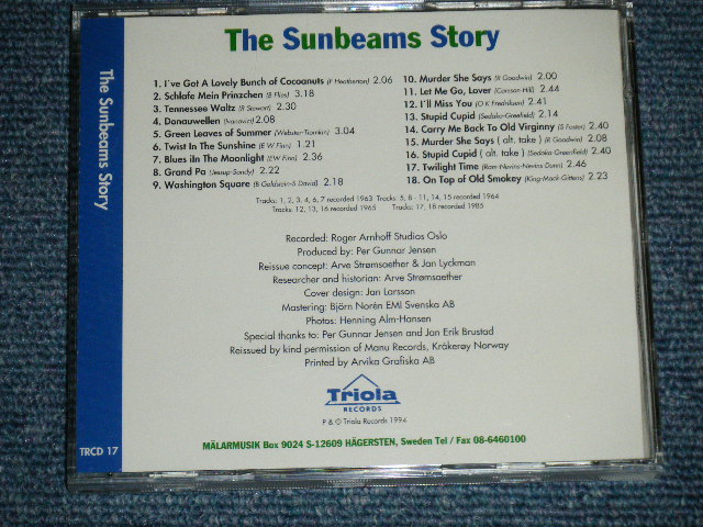 画像: The SUNBEAMS - THE STORY ( MINT-/MINT)  / 1994 SWEDEN   ORIGINAL Used CD