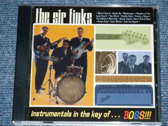 画像1: The SIR FINKS - INSTRUMENTALS IN THE KEY OF...BOSS!!! (MINT/MINT )  / 2000 US AMERICA  ORIGINAL Used CD 