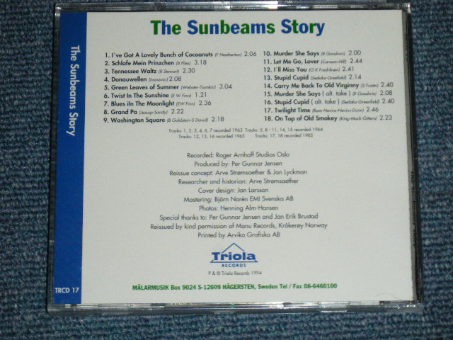 画像: The SUNBEAMS - THE STORY ( NEW )  / 1994 SWEDEN   ORIGINAL "BRAND NEW" CD