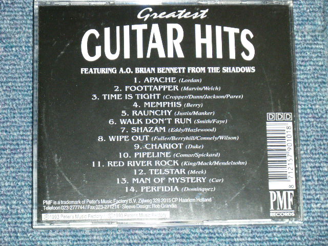 画像: BRIAN BENNETT ( of THE SHADOWS ) -  GREATEST GUITAR HITS VOL.1  ( NEW )  / 1993 HOLLAND  ORIGINAL "BRAND NEW"  CD 