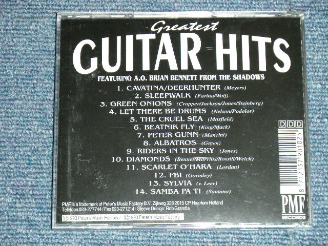 画像: BRIAN BENNETT ( of THE SHADOWS ) -  GREATEST GUITAR HITS VOL.2 ( NEW )  / 1993 HOLLAND  ORIGINAL "BRAND NEW"  CD 