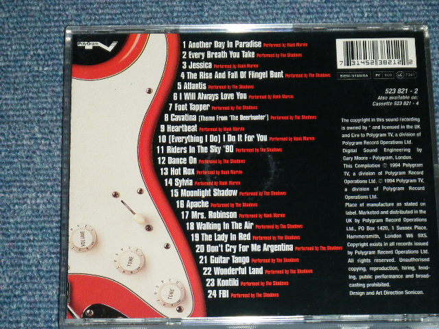 画像: HANK MARVIN & The SHADOWS  - THE BEST OF ( NEW  )  1994 UK ENGLAND " BRAND NEW" CD 