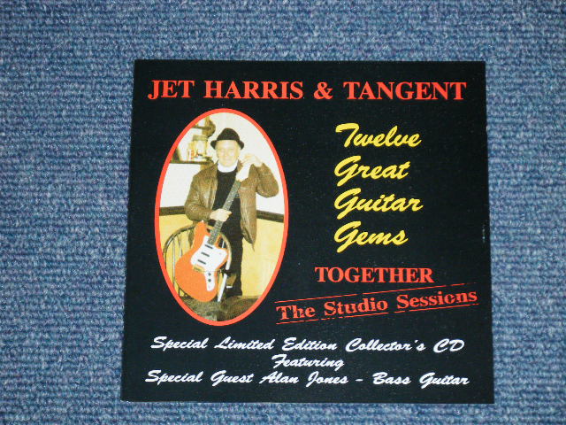 画像: JET HARRIS ( of  The SHADOWS ) & TANGENT  - THE STUDIO SESSIONS ( NEW )  / 1994  UK ENGLAND   " BRAND NEW" CD 