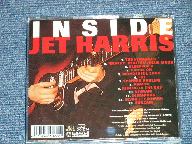 画像: JET HARRIS( of  The SHADOWS ) - INSIDE ( NEW )  / 1994  UK ENGLAND   " BRAND NEW" CD 