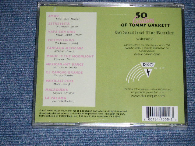 画像: TOMMY GARRETT - 50 GUITARS / GO SOUND OF THE BORDER VOL.2 ( SEALED )  / 1999 US AMERICA   ORIGINAL "BRAND NEW SEALED" CD