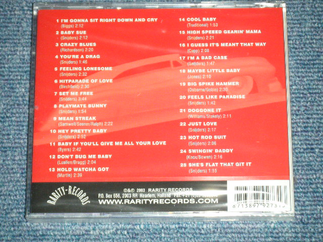 画像: The TAILDRAGGERS - HOT ROD SUIT  ( SEALED )  /2003 HOLLAND  ORIGINAL "BRAND NEW SEALED" CD
