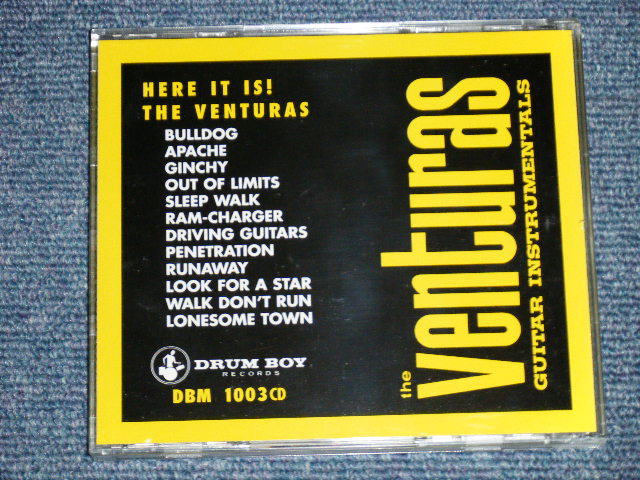 画像: The VENTURAS - HERE THEY ARE!  ( 12 Tracks )  ( NEW  )  / 1996 US AMERICA  ORIGINAL  "BRAND NEW" CD