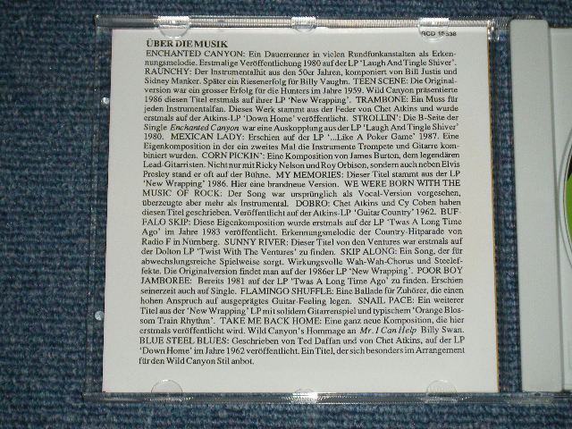 画像: WILD CANYON - 18 GUITAR TRACKS ( NEW) / 1990 WEST-GRERMANY ORIGINAL "BRAND NEW" CD