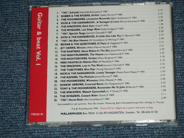画像: V.A. OMNIBUS - GUITAR AND BEAT VOL.1 ( NEW ) / 1990 SWEDEN   ORIGINAL "BRAND NEW" CD Found DEAD STOCK!!!