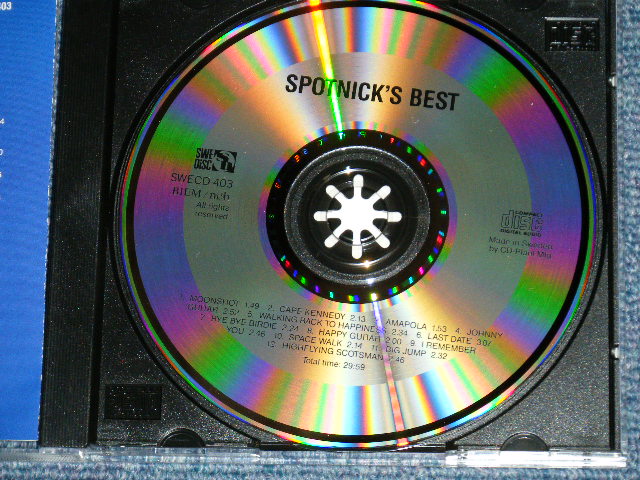 画像: THE SPOTNICKS - SPOTNICKS' BEST ( NEW )  / 1990 SWEDEN Original "BRAND NEW"  CD 