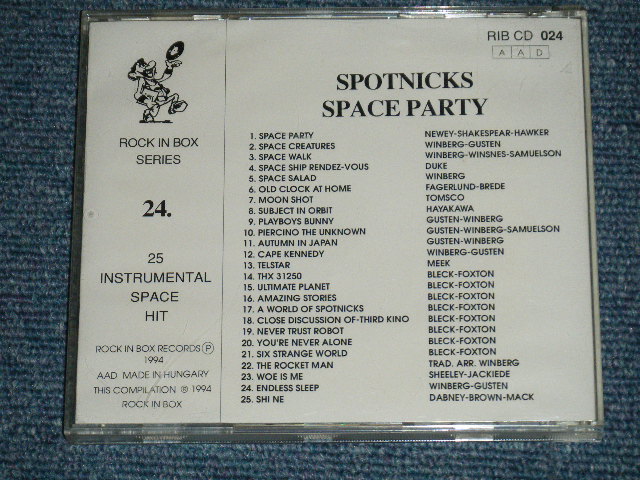 画像: THE SPOTNICKS - ROCK IN BOX SERIES 24. ( MINT-/MINT ) )  / 1994?   HUNGARY ORIGINAL Used  CD 