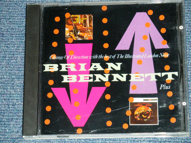 画像1: BRIAN BENNETT ( of THE SHADOWS ) -  CHANGE OF DIRECTION with The BEST OF THE ILLUSTRATED LONDON NOISE ( 2 in 1 ) ( Ex++/MINT )  / 1990 UK ENGLAND ORIGINAL Used CD