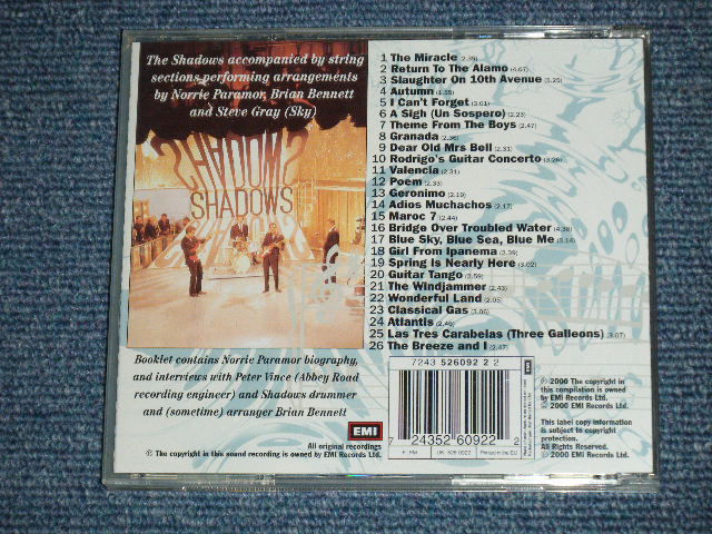 画像: THE SHADOWS  - WITH STRINGS ATTACHED ( MINT/MINT ) / 2000 UK ENGLAND ORIGINAL Used CD