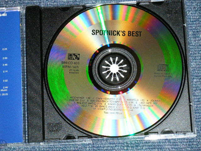 画像: THE SPOTNICKS - SPOTNICKS' BEST ( MINT-/MINT)  / 1990 SWEDEN Original  Used  CD 