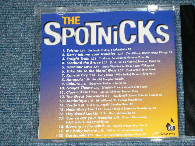 画像: THE SPOTNICKS - 20 BASTA : THE SPOTNICKS  ( NEW ) / 1997 SWEDEN ORIGINAL "BRAND NEW" CD 
