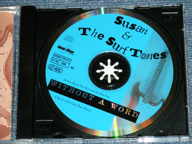 画像: SUSAN & The SURFTONES - WITHOUT A WORD  ( NEW ) / 1995 GERMAN ORIGINAL "BRAND NEW" CD