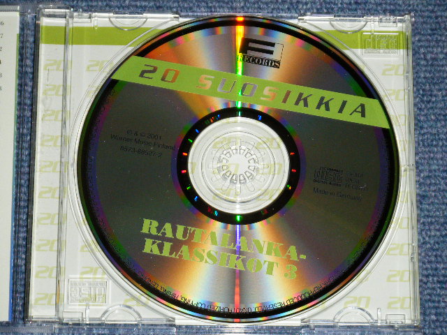 画像: V.A. OMNIBUS - RAUTALANKAKLASSIKOT 3 ( NEW ) / 2001 FINLAND ORIGINAL "BRAND NEW" CD Found DEAD STOCK!!!