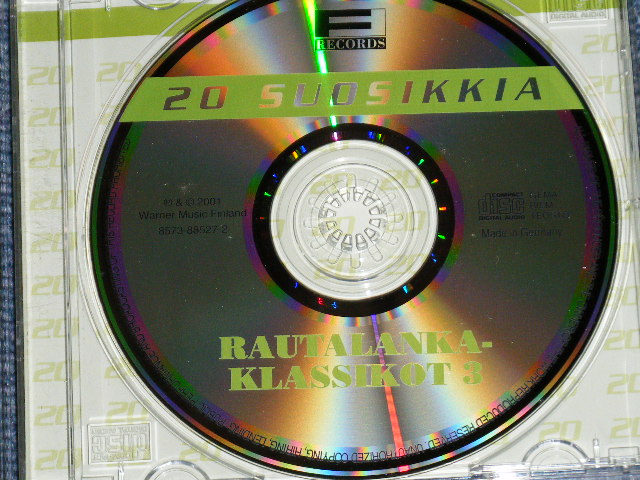 画像: V.A. OMNIBUS - RAUTALANKAKLASSIKOT 3 ( MINT-/MINT ) / 2001 FINLAND ORIGINAL Used  CD  