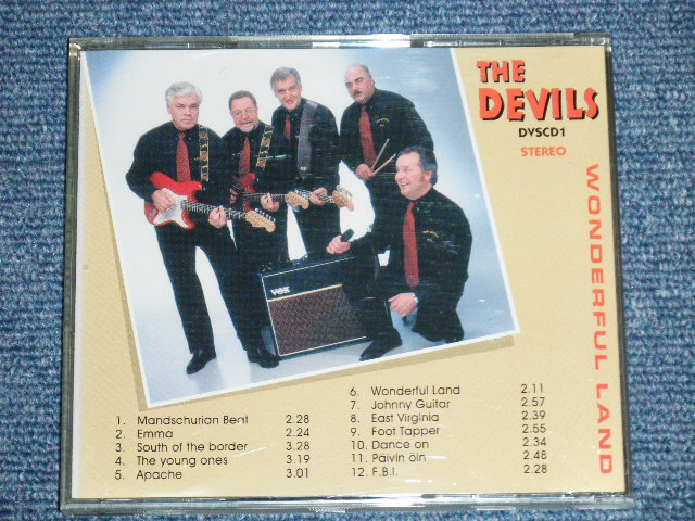 画像: The DEVILS - WONDERFUL LAND ( MINT-/MINT) /   2001 FINLAND  ORIGINAL Used  CD 